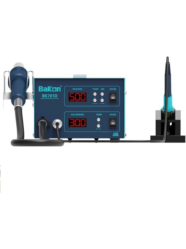 BAKON BK701D Intelligent Sıcak Hava Havya İstasyonu 2 IN 1
