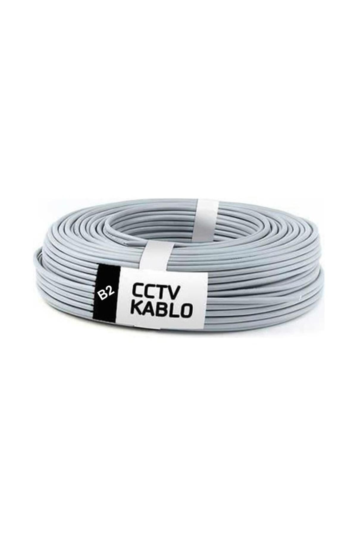 B2 Cctv 2+1 0.22MM 100 Metre Kamera Kablosu