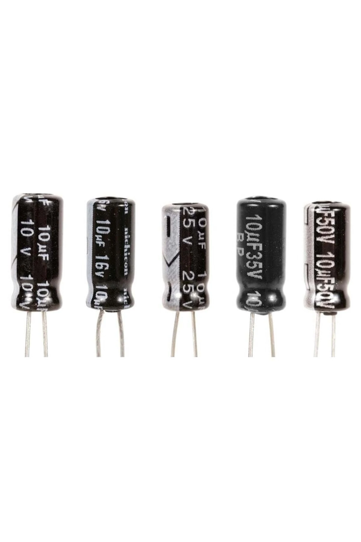 2.2mf 63v Kutuplu Kondansatör -5 Li Paket Halinde