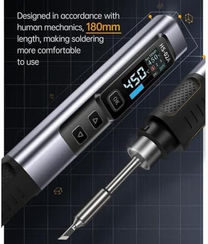 HS 02A HS-02A Akıllı Şarjlı Havya 100 Watt
