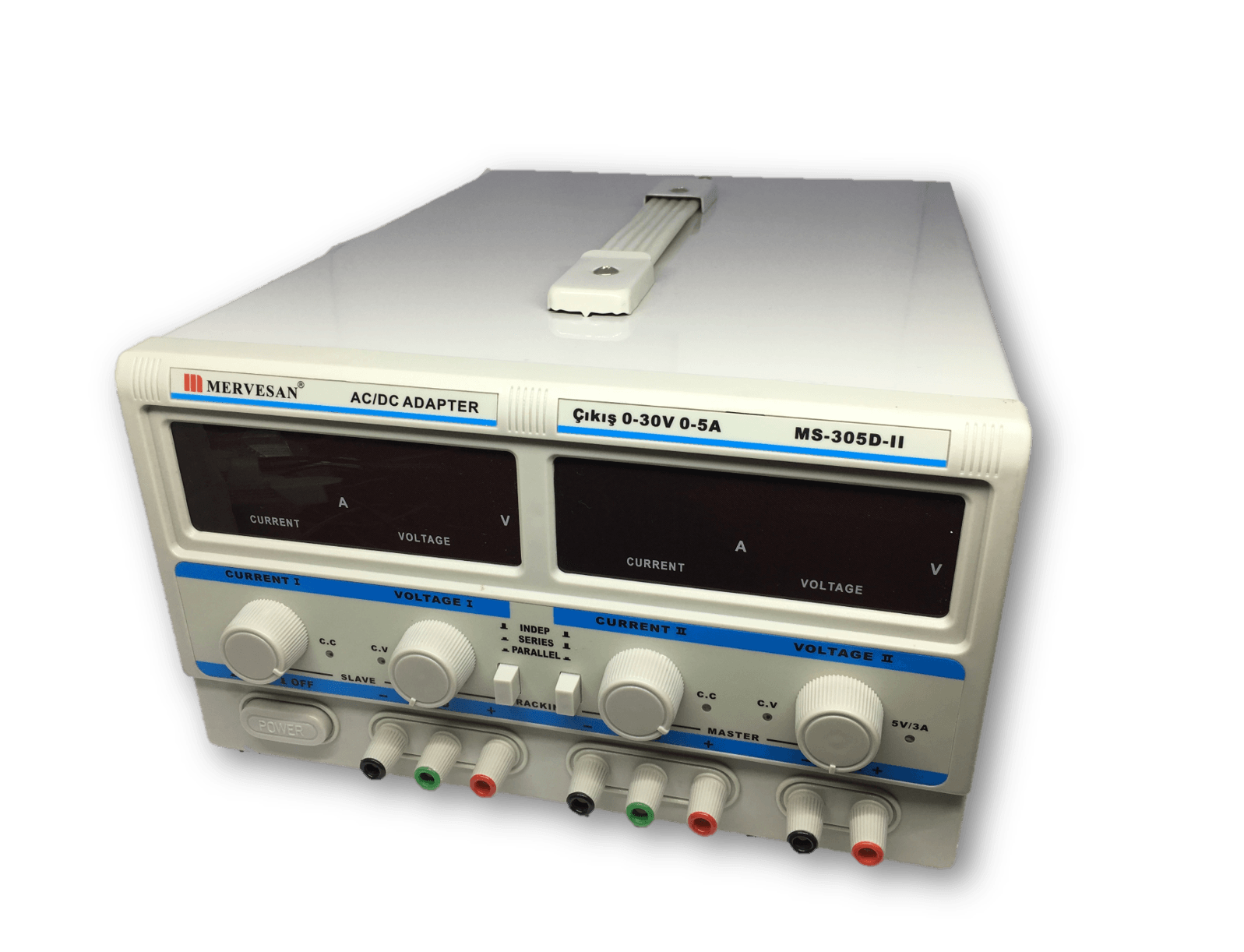 MT-305DII 0-60 / 0-30 Volt 5/10 Amper Ayarlı Güç Kaynağı