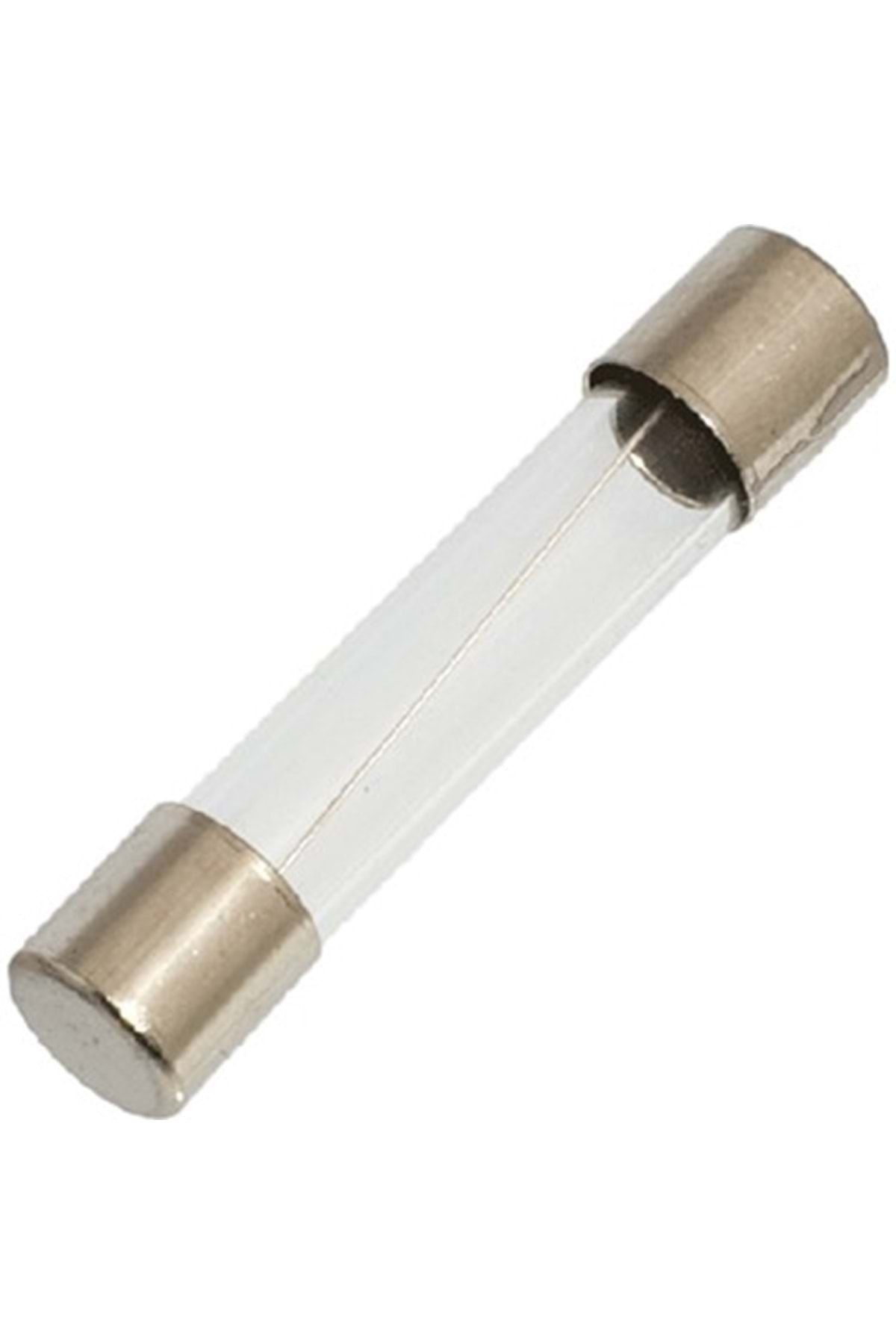 6 Amper Büyük Cam Sigorta 6x30mm - 4 Lü Paket Halinde