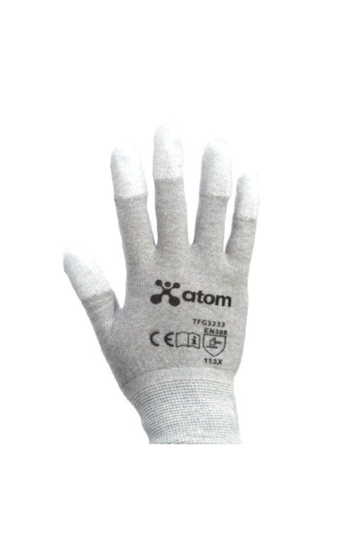 Antistatik (ESD) Parmak Ucu Kaplamalı Eldiven S - M - L - XL