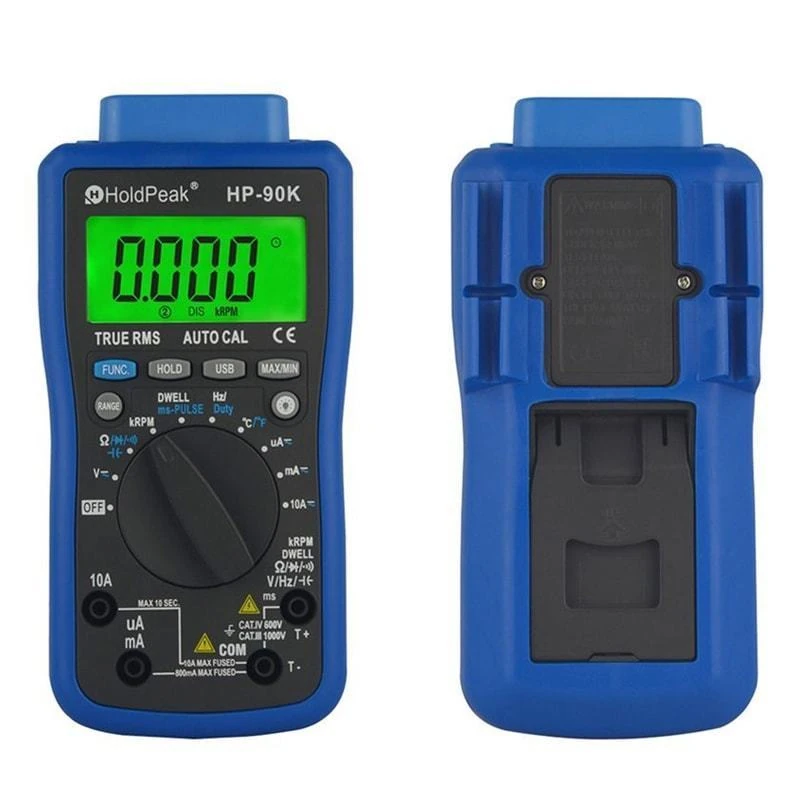 HP-90K Dijital Motor Analizörü Ölçü Aleti True Rms
