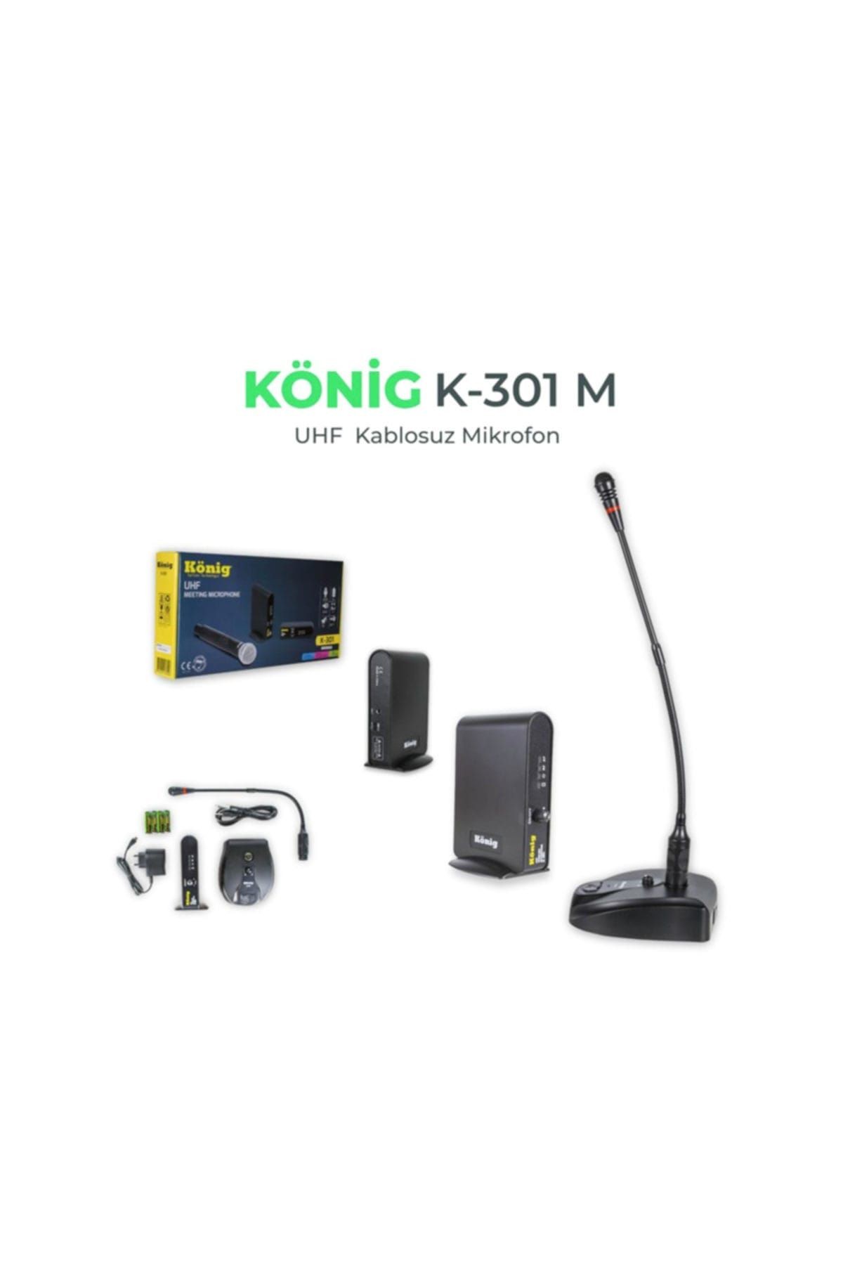 K-301 Masa Uhf Telsiz Mikrofon