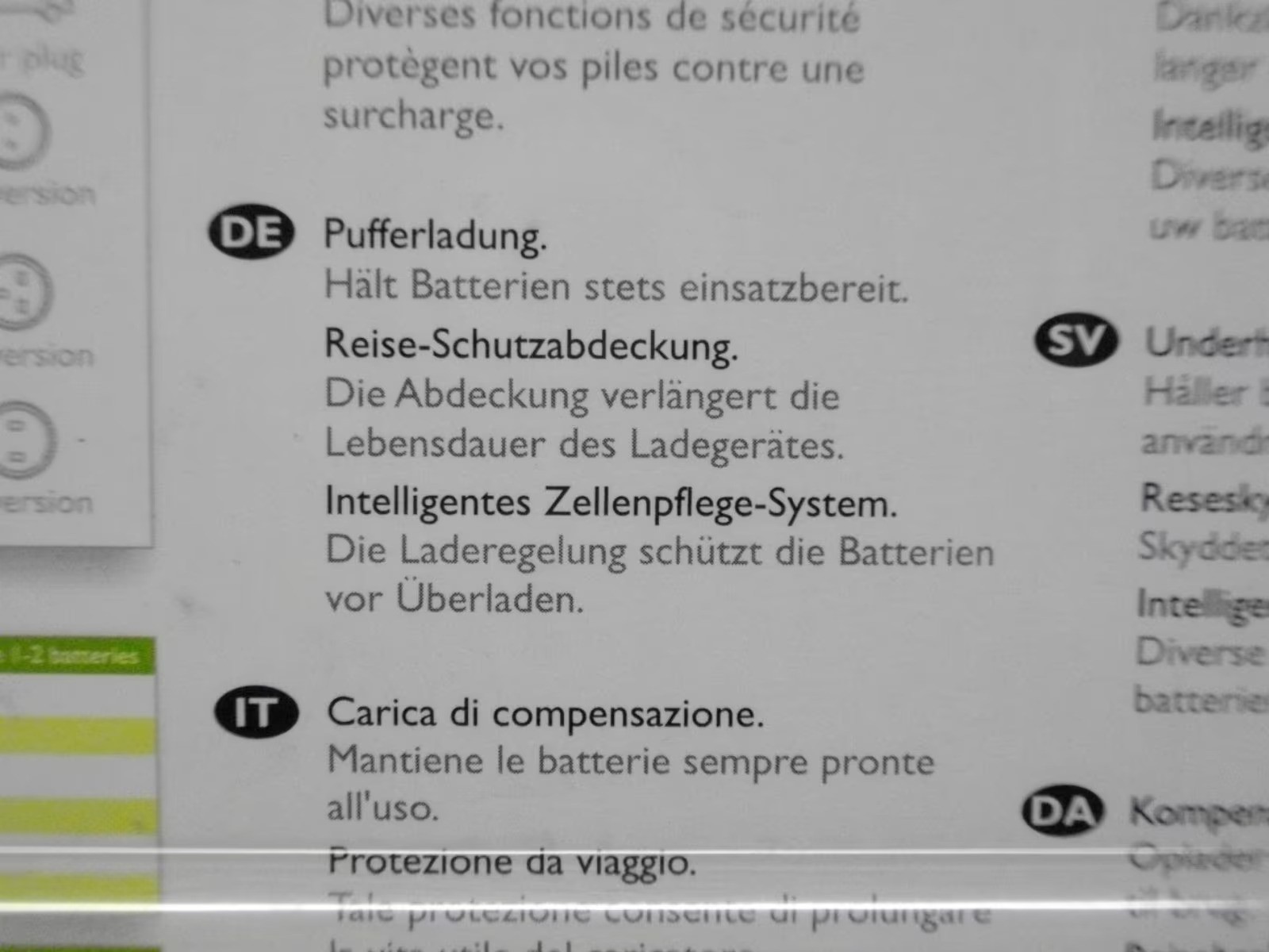 PHILIPS SCB7560CB 15min Charger Hızlı Pil Şarj Cihazı - Piller ve Adaptör Dahil