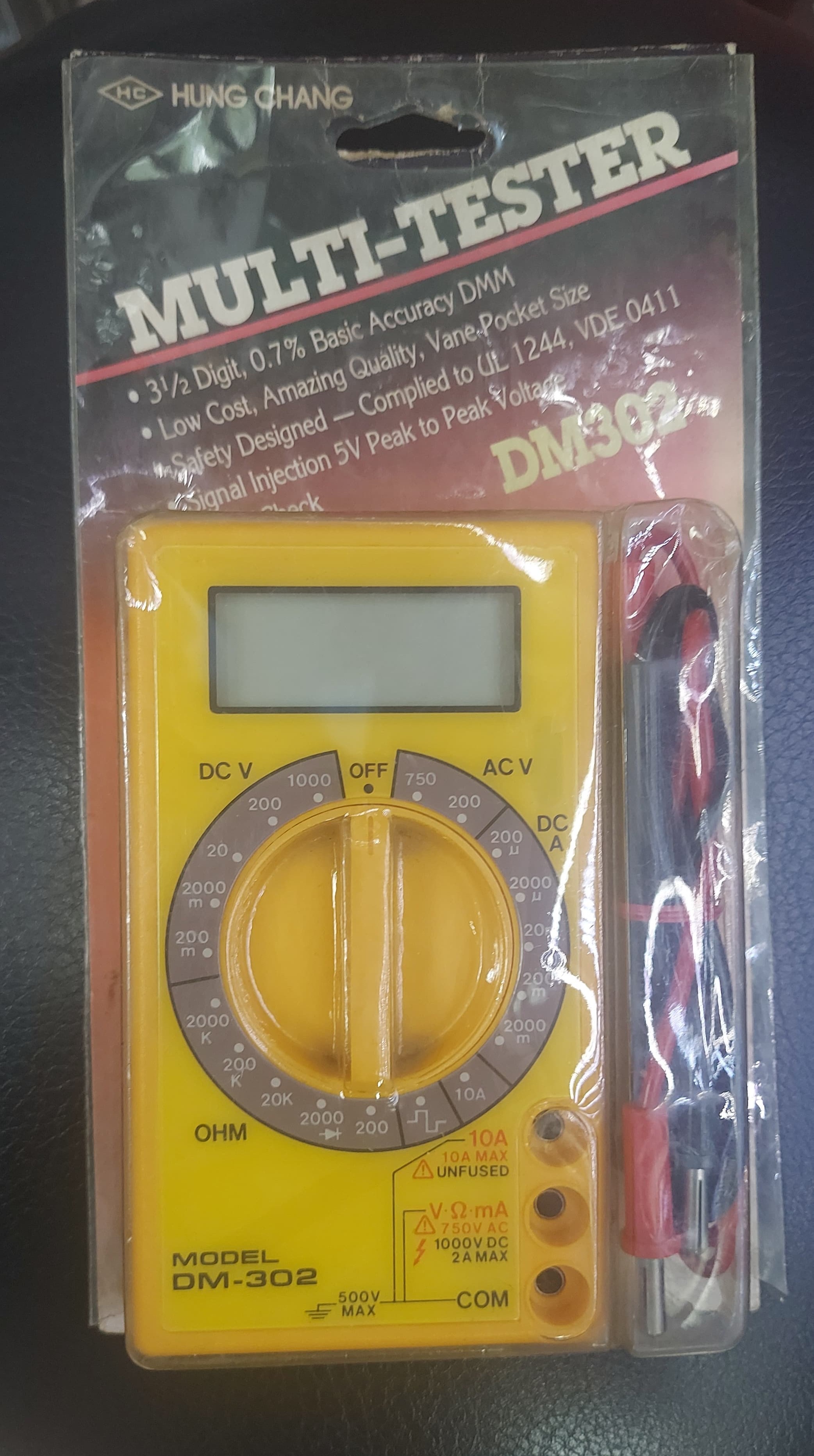 HC ( HUNG CHANG ) DM302 Multimetre Dijital Ölçü Aleti - Kore Malı Üst Kalite