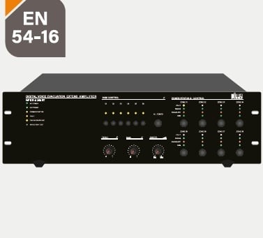 Wöller WPER-8250RT EN54 Acil Anons Merkezi Ünite Router