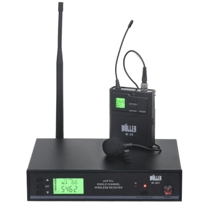 Wöller W-301Y Tek Yaka Kablosuz Vokal Mikrofon Seti