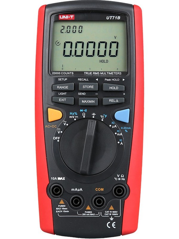Unit UT71B 1000V Akıllı Dijital Multimetre Ölçü Aleti