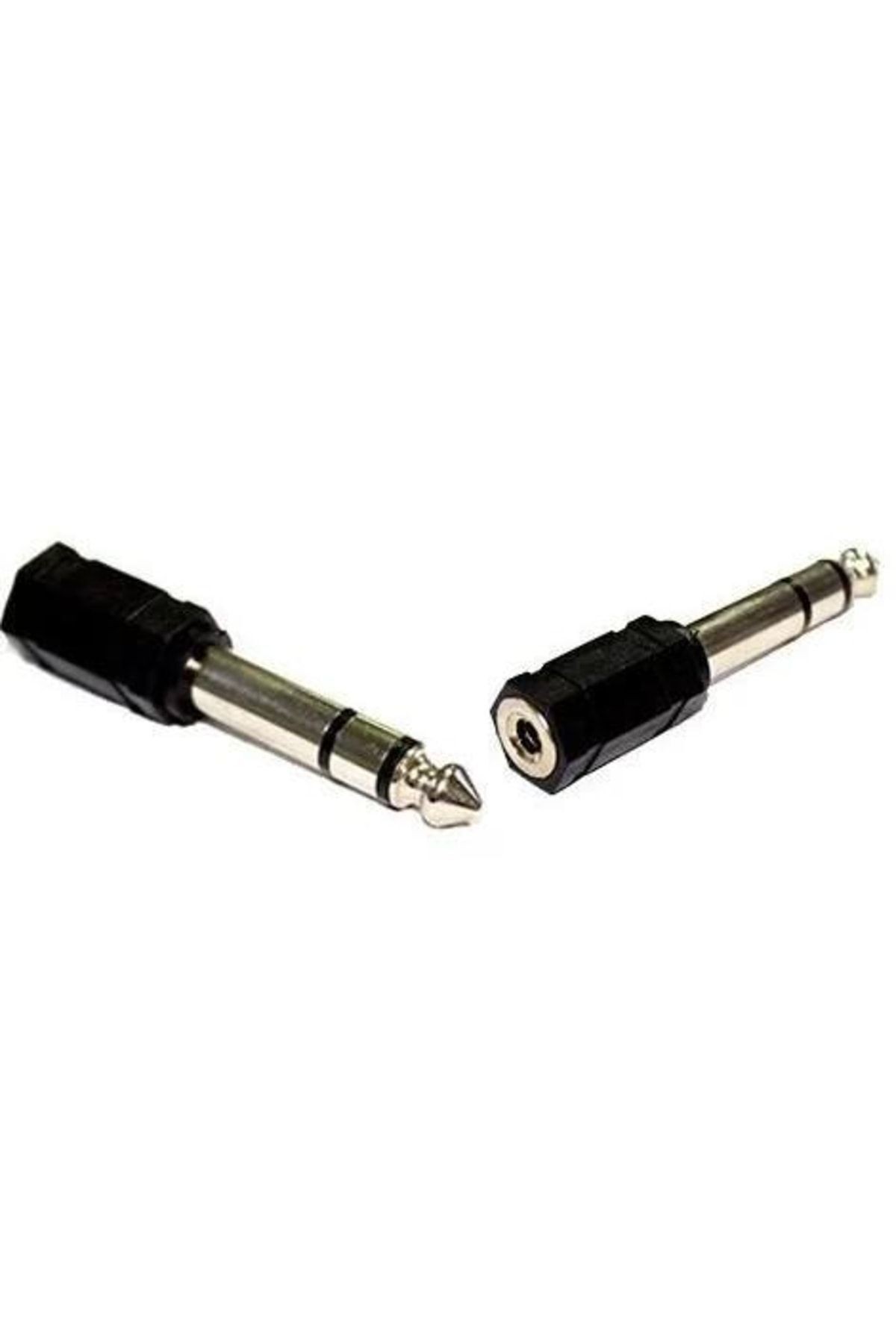 Jak Dönüştürücü 3.5mm Stereo - 6.3mm Stereo