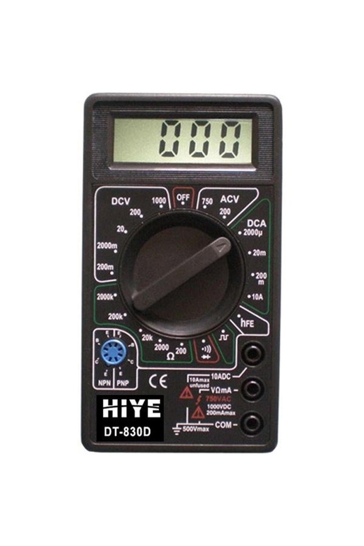HİYE DT-830D Dijital Ölçü Aleti - ( 20 ADET )