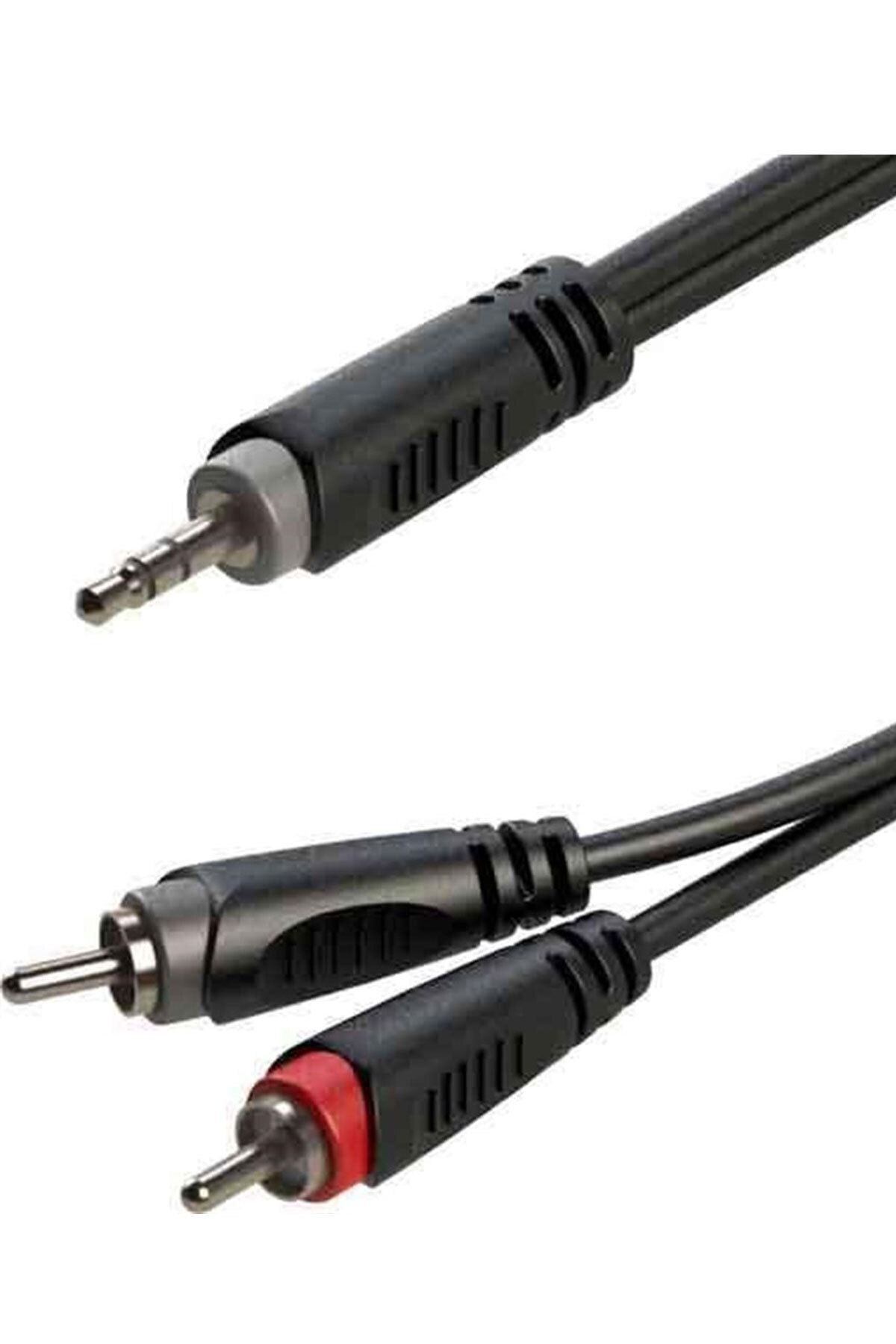 Rx-k12905 5 Metre 3.5 Mm Stereo - Çift Rca Gitar Ses Kablo