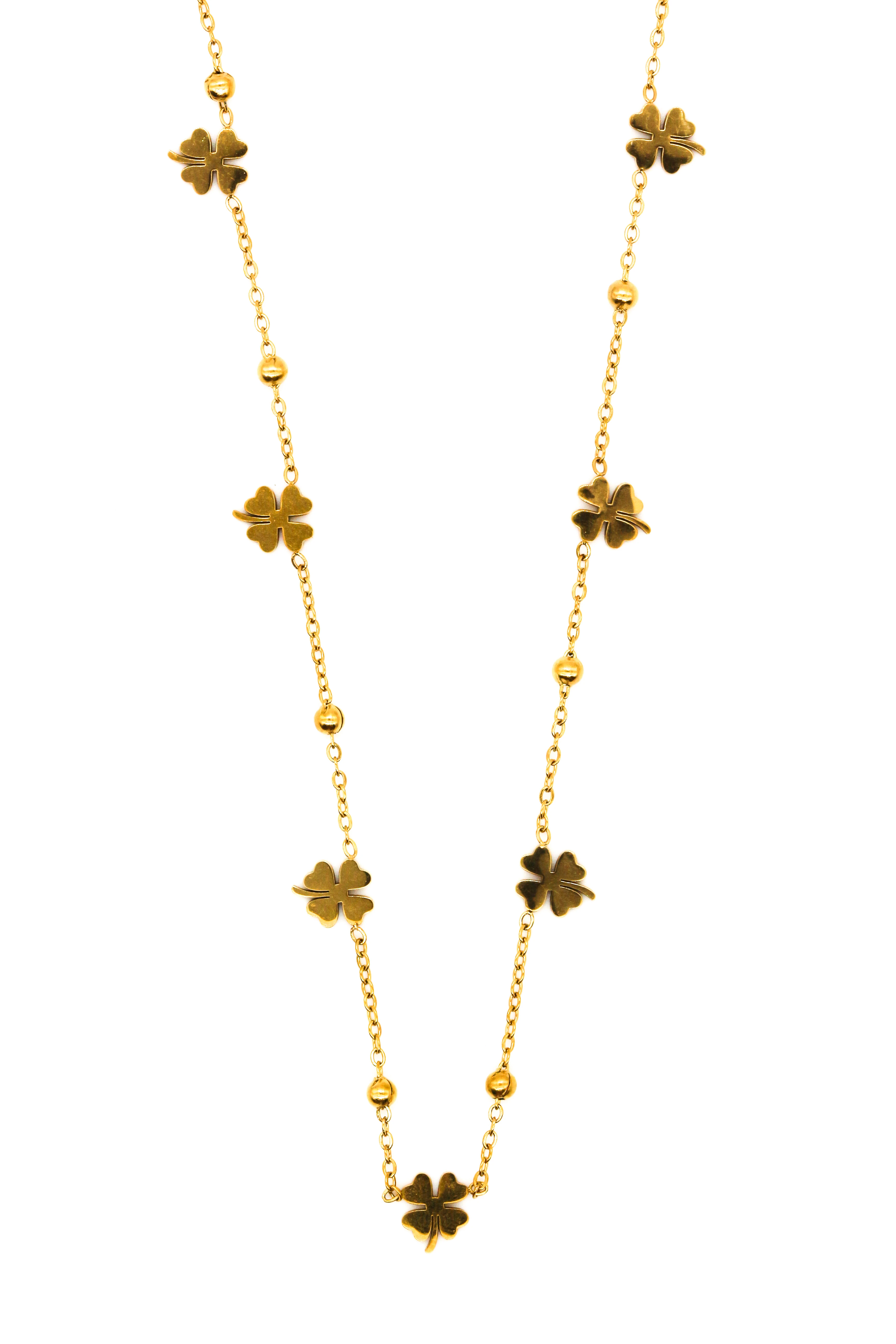 Çelik Kolye,Yedi Yoncalı