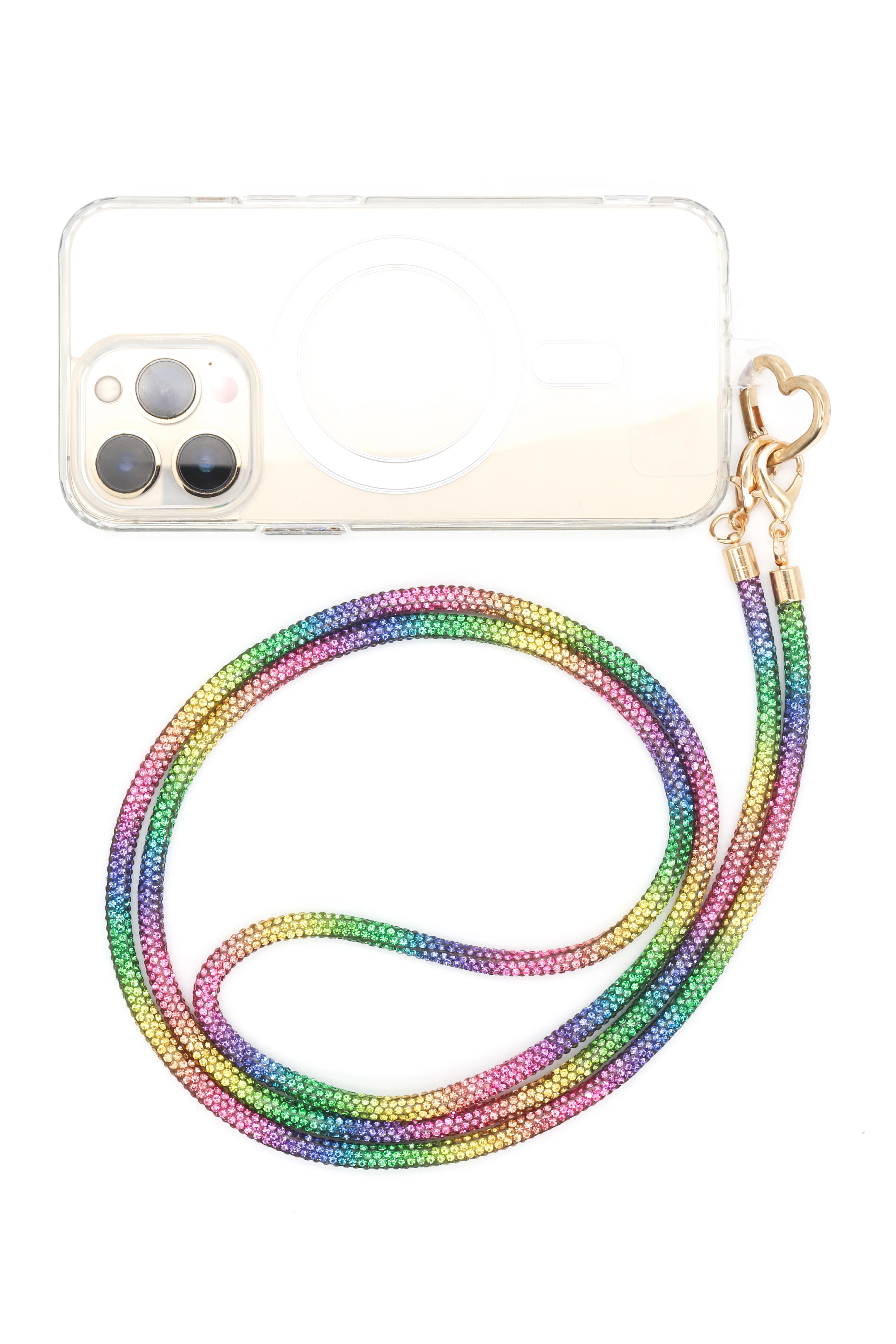 Taşlı Telefon Askısı - Mix