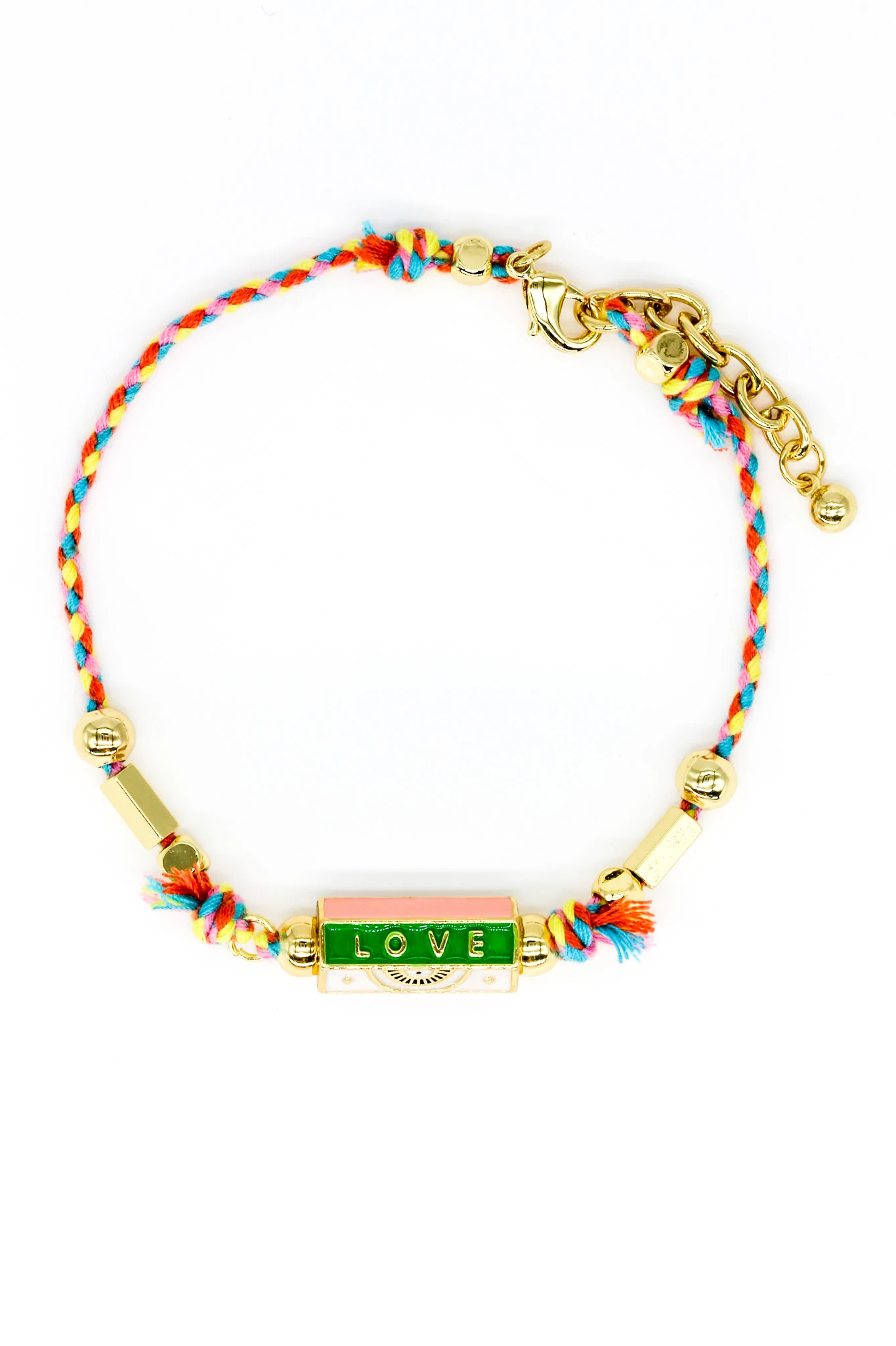 Mix İpli Şanş Halhal,Yeşil,Love