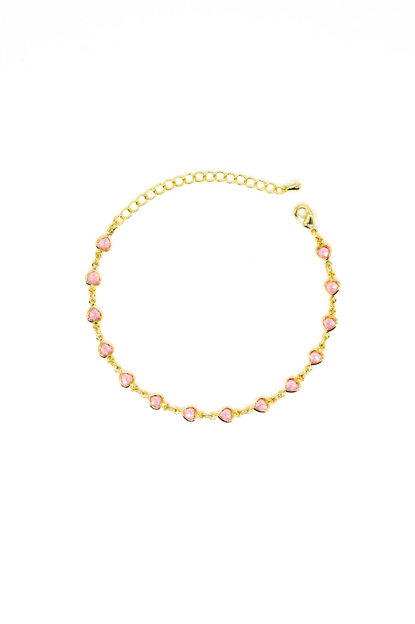 Pempe Kalpli Taşlı Aralıklı Suyolu Bileklik