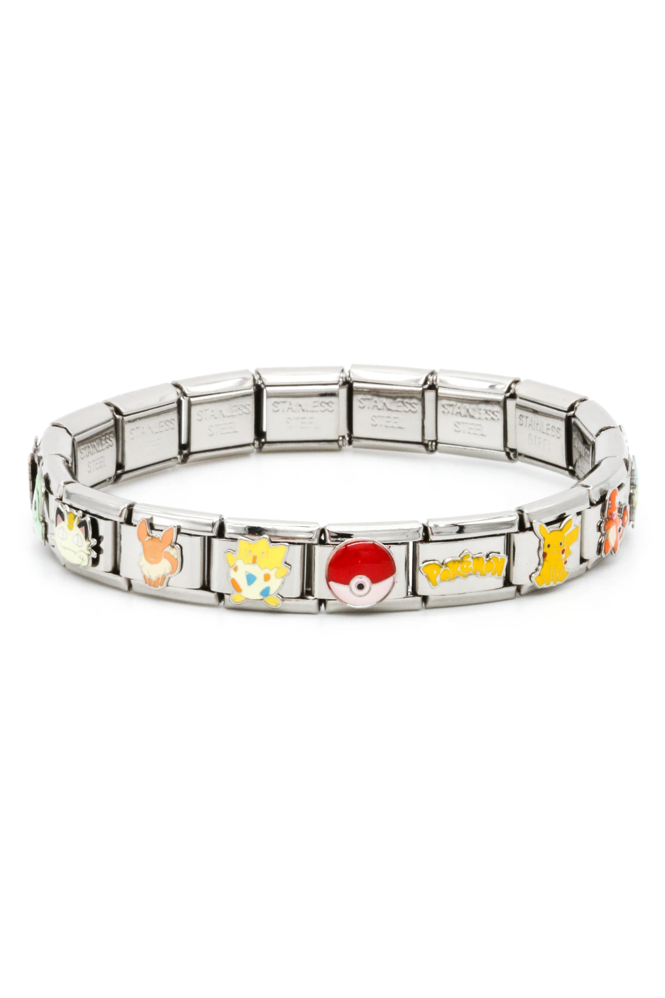 Çelik Charm Bileklik,Pokemon Karma Model