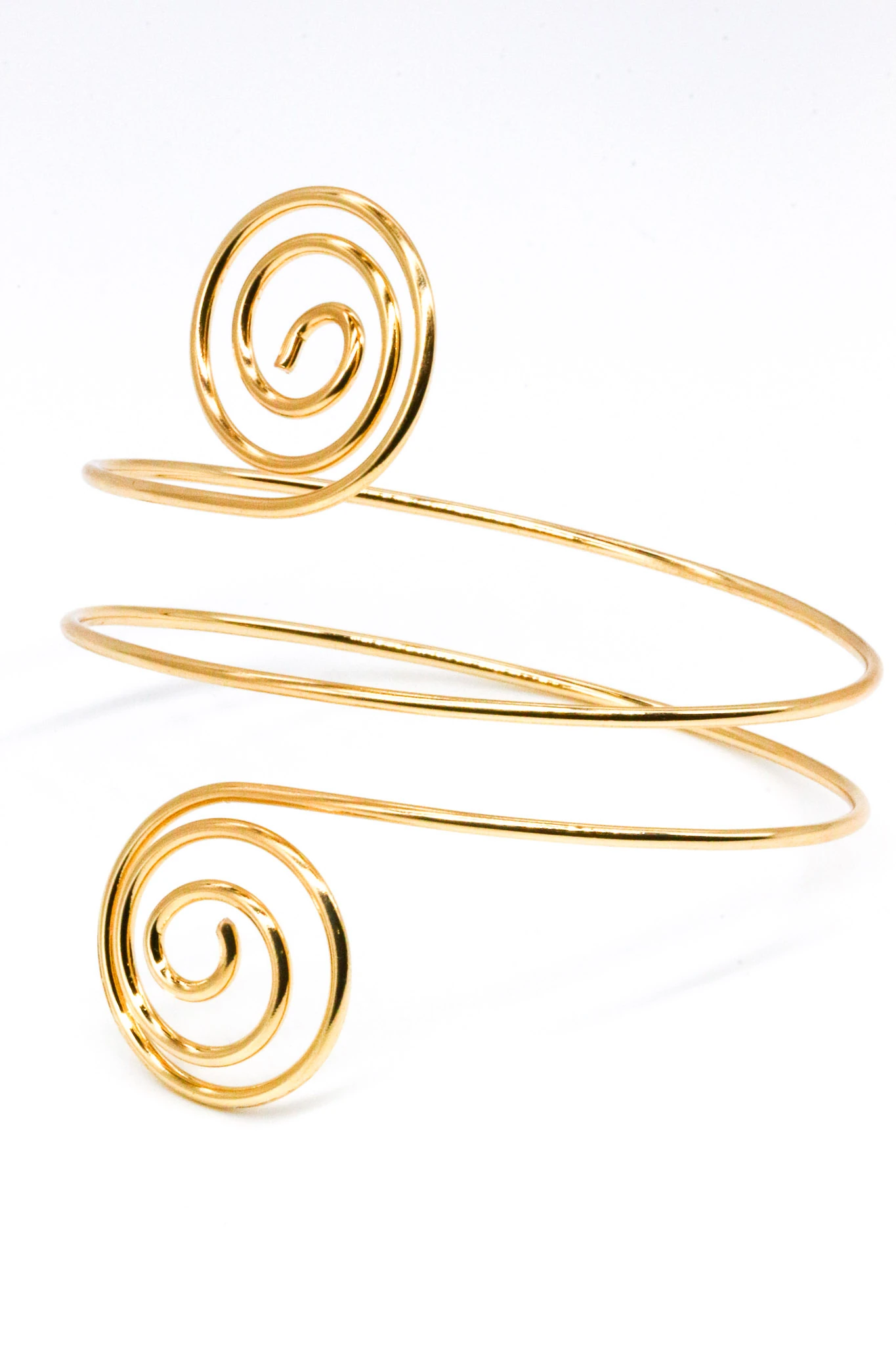 Pazu Helen Kelepçe Bileklik,Spiral Figürlü