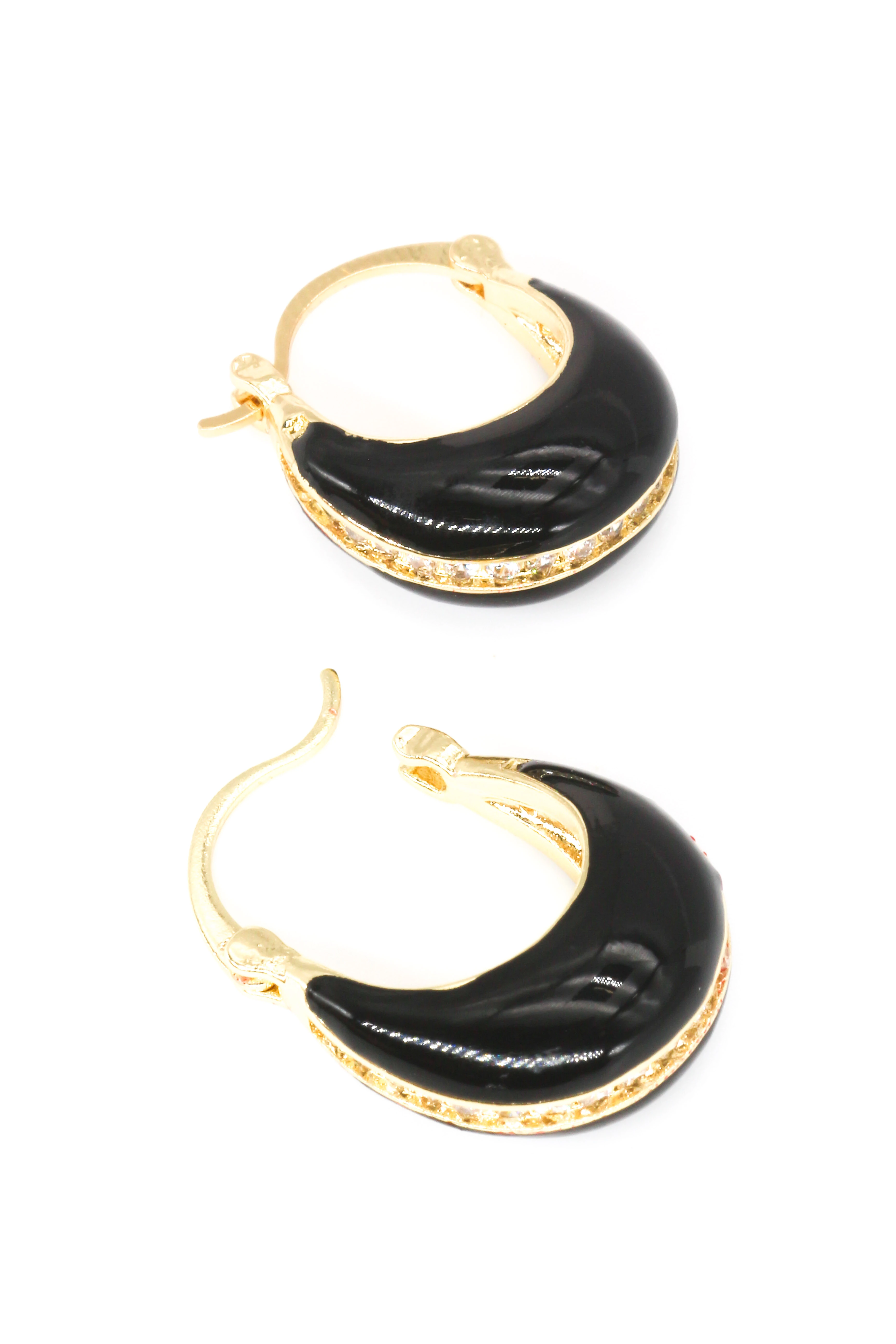 Zirkon Taşlı Mineli Çanta Küpe