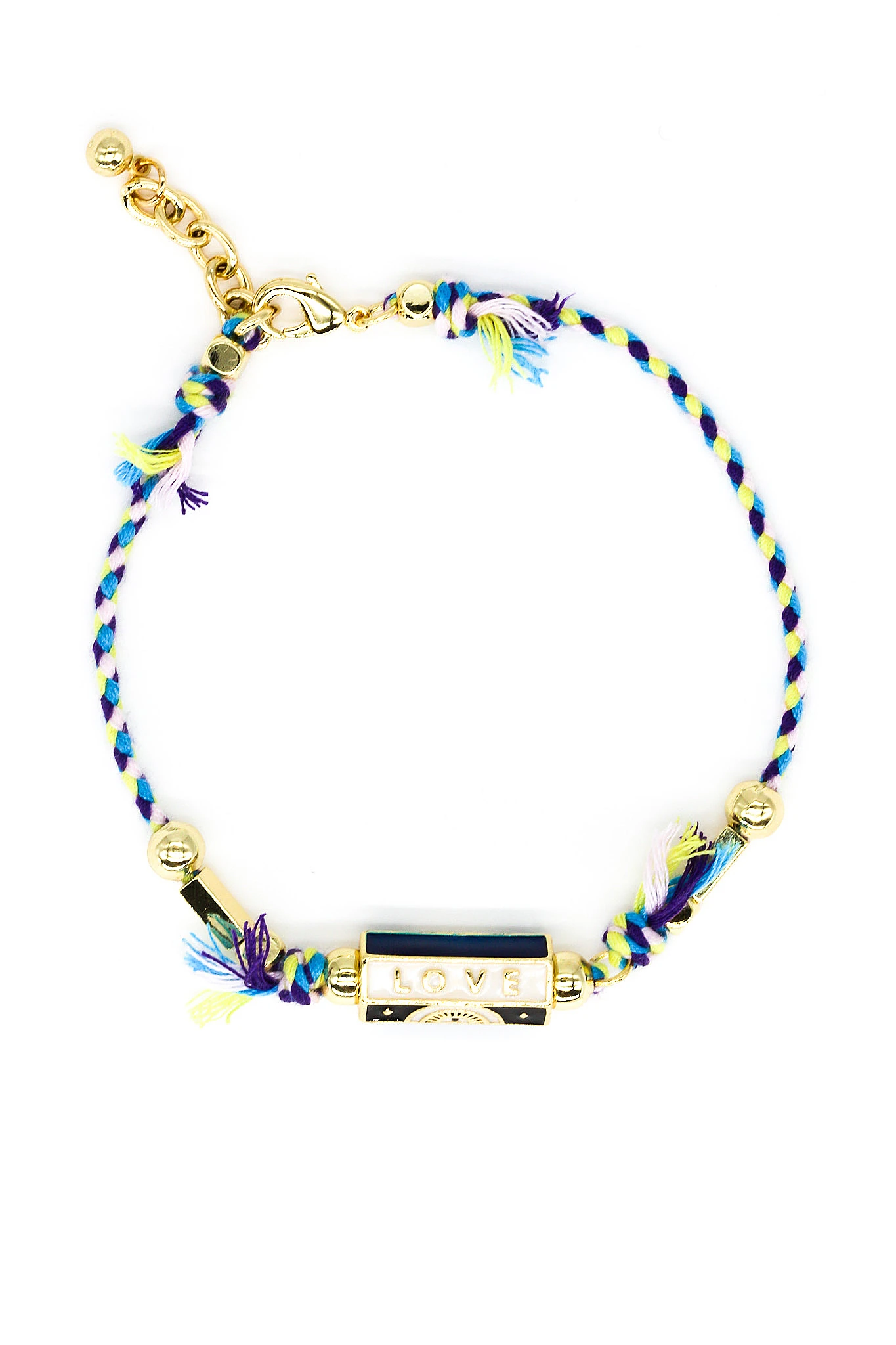 Mix İpli Şanş Halhal,Beyaz,Love