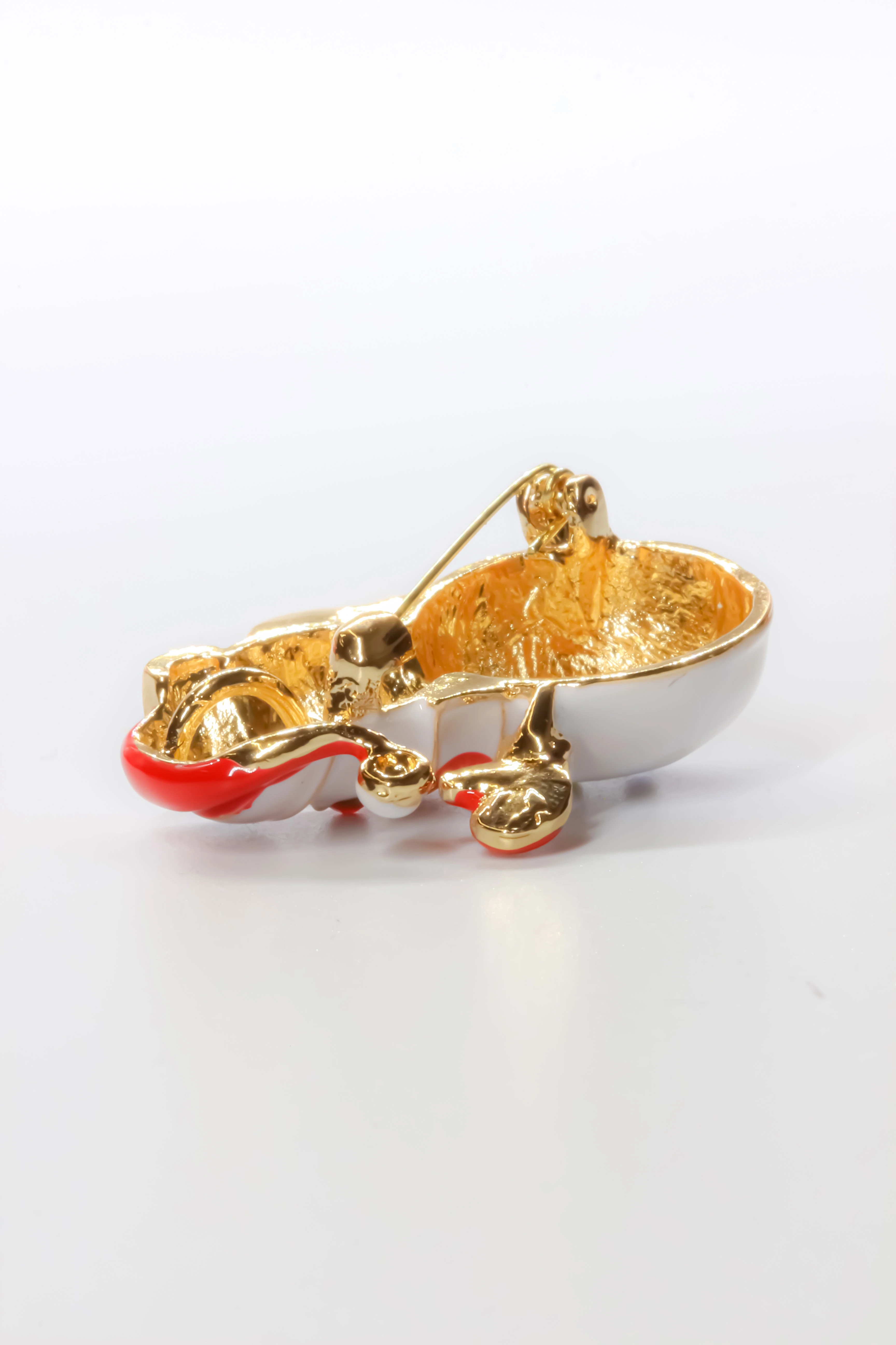 Yılbaşı Broş,Taşlı Kardan Adam Figürlü