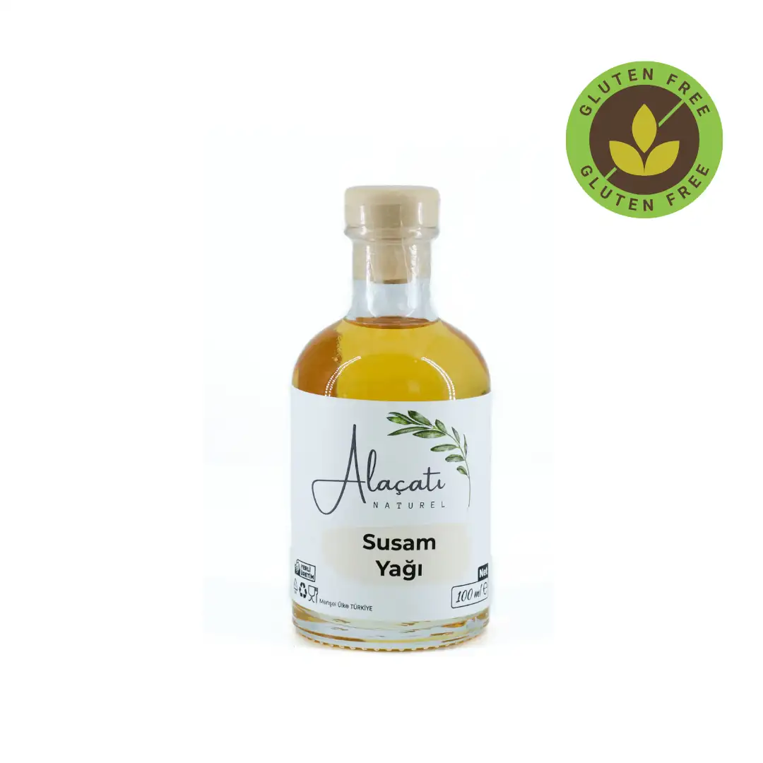 ALAÇATI NATUREL SUSAM YAĞI 100 ML