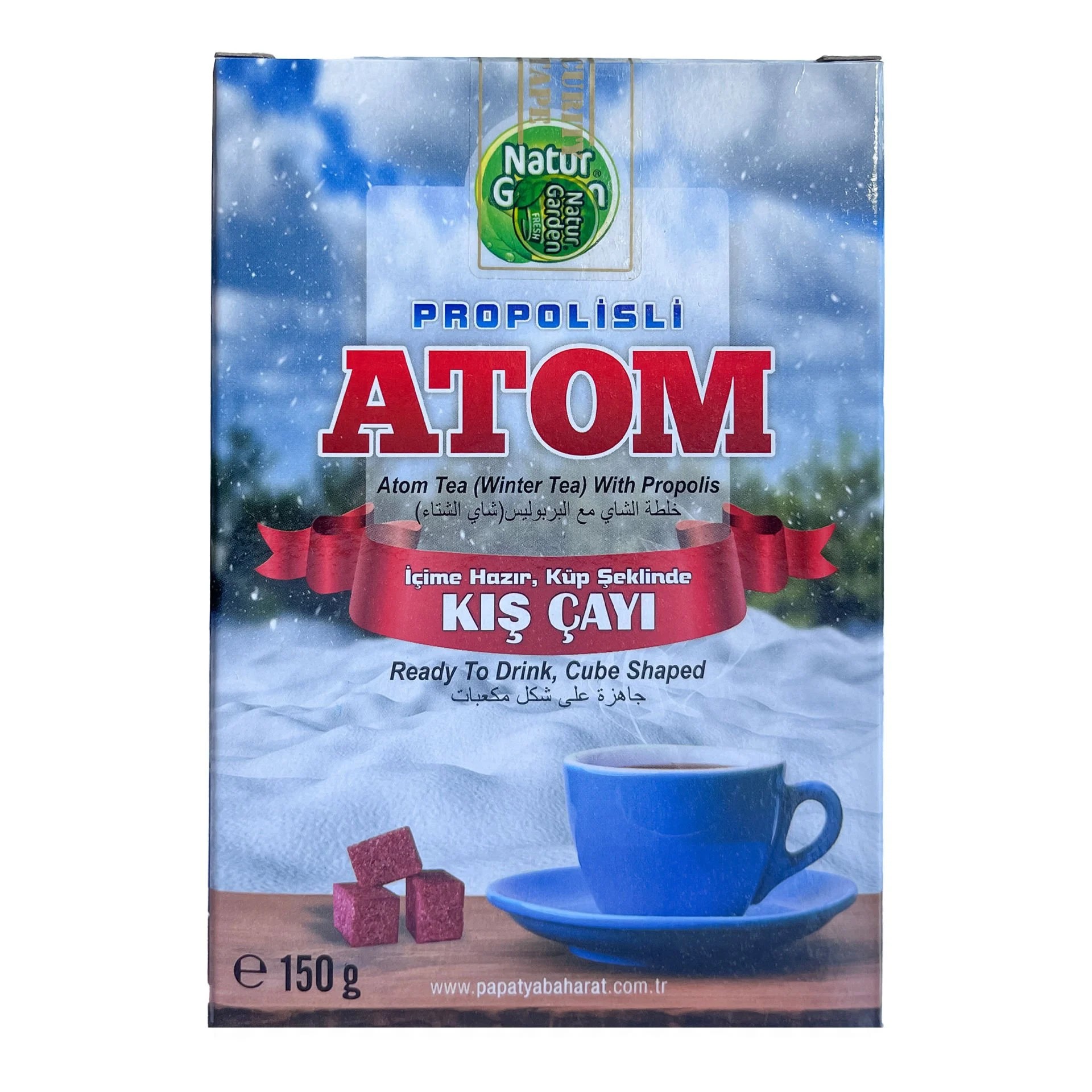 NATUR GARDEN FRESH ATOM ÇAYI 150 GR.