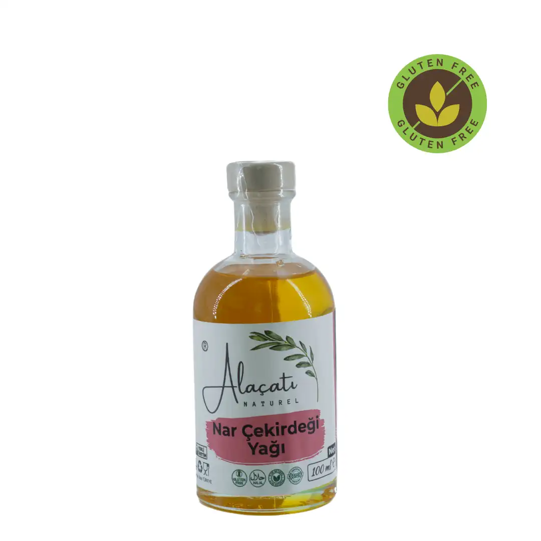 ALAÇATI NATUREL NAR ÇEKİRDEĞİ YAĞI 100 ML 