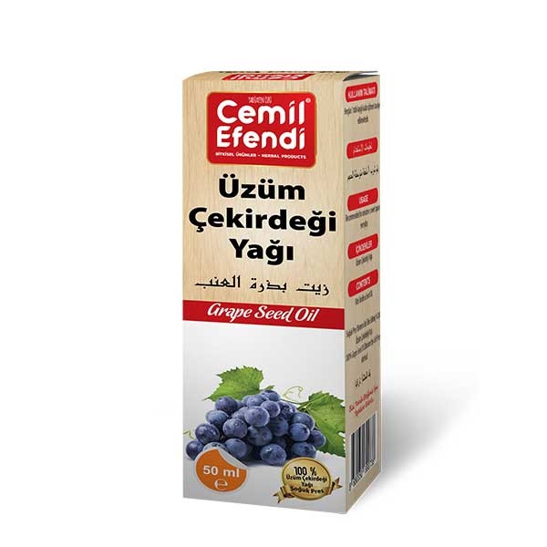 CEMİL EFENDİ ÜZÜM ÇEKİRDEĞİ YAĞI 50ML