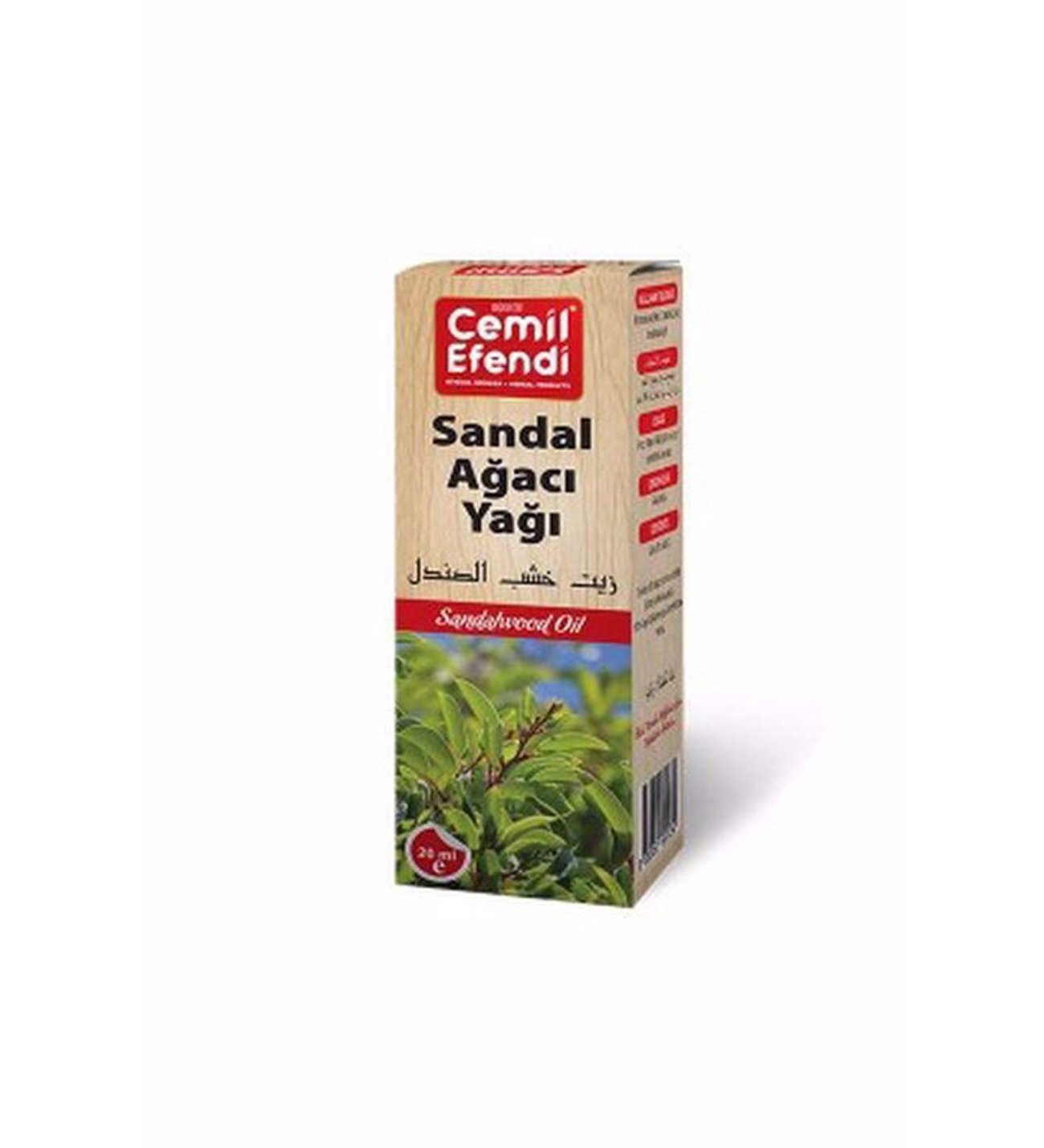 CEMİL EFENDİ SANDAL AĞACI ESANSI 20ML 