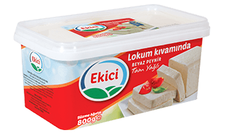 EKİCİ LOKUM KIVAMINDA BEYAZ PEYNİR 850 GR