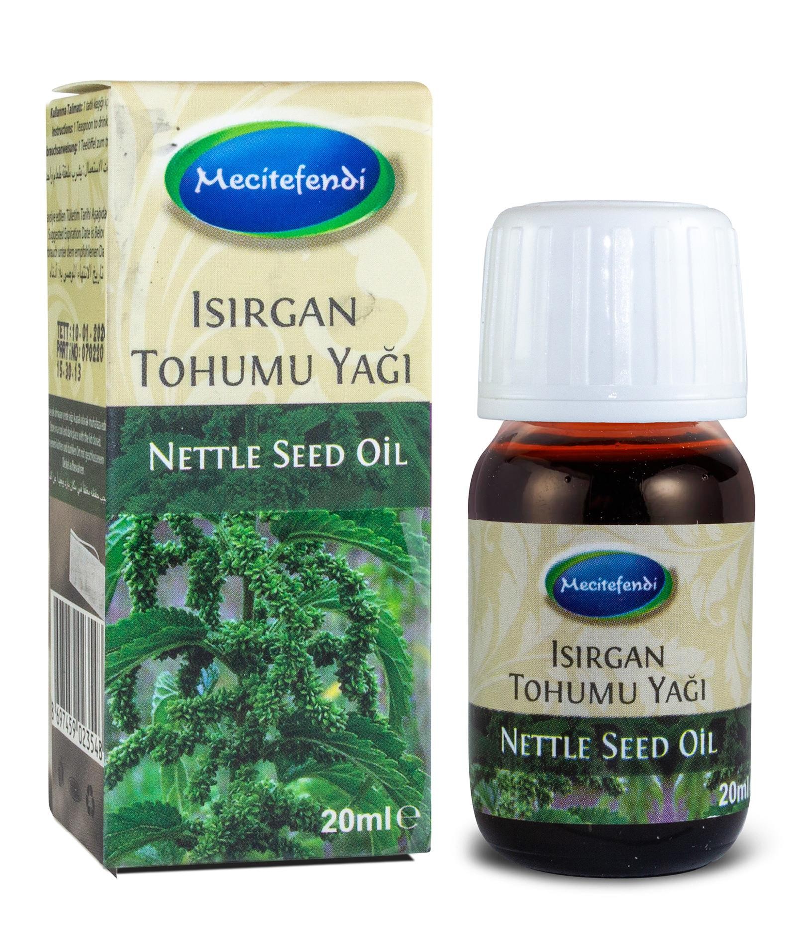 MECİTEFENDİ ISIRGAN TOHUMU YAĞI 20 ML