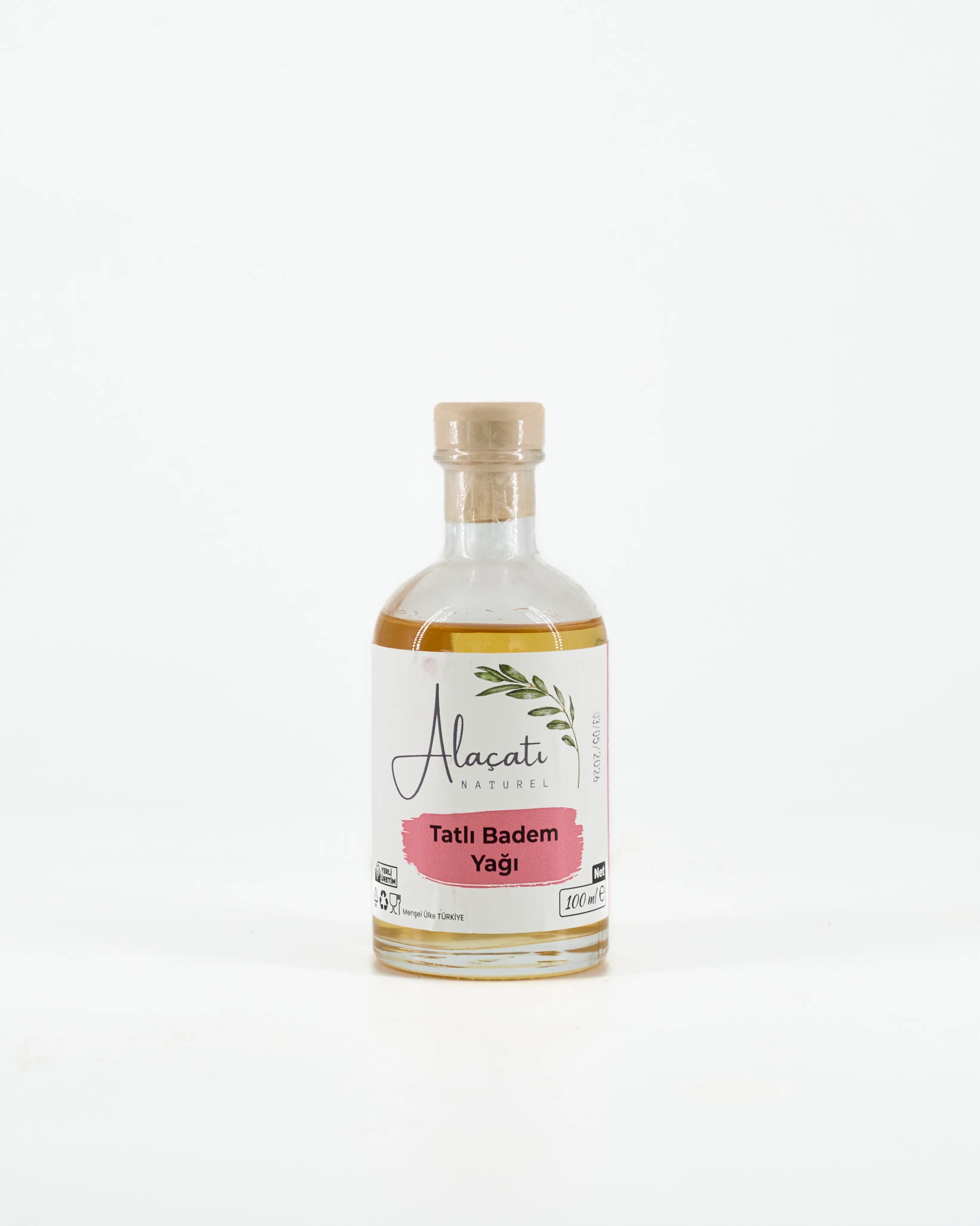 ALAÇATI NATUREL TATLIBADEM YAĞI 100 ML