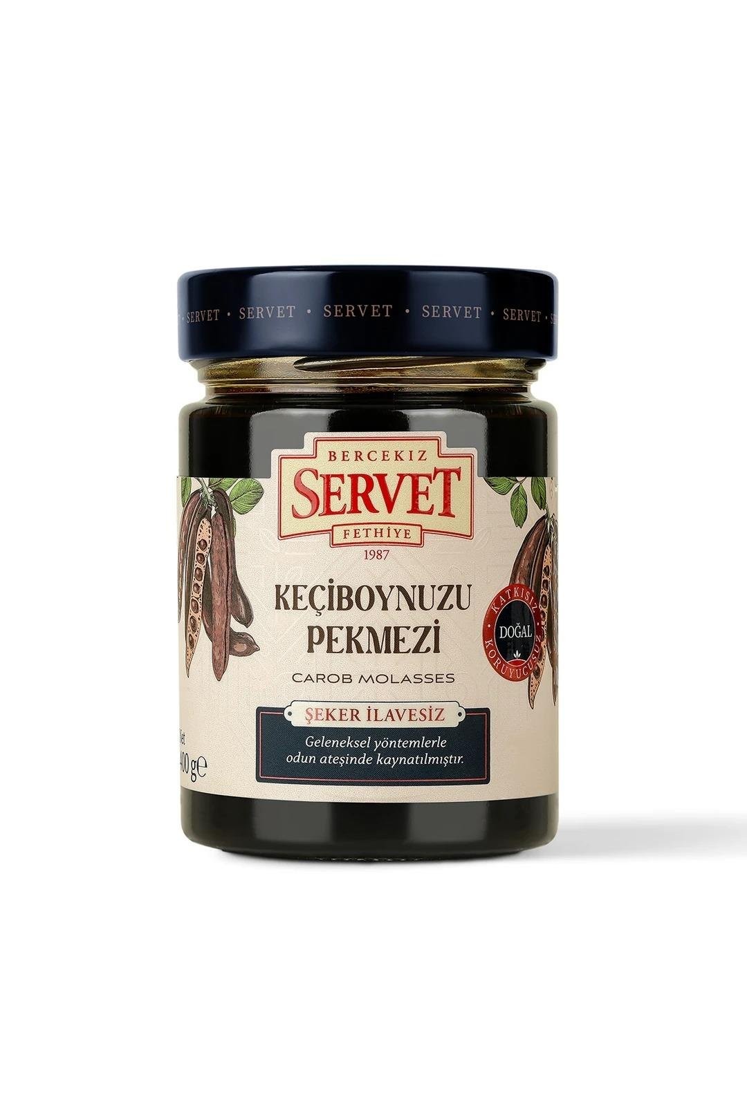SERVET KEÇİ BOYNUZU PEKMEZİ 400 GR