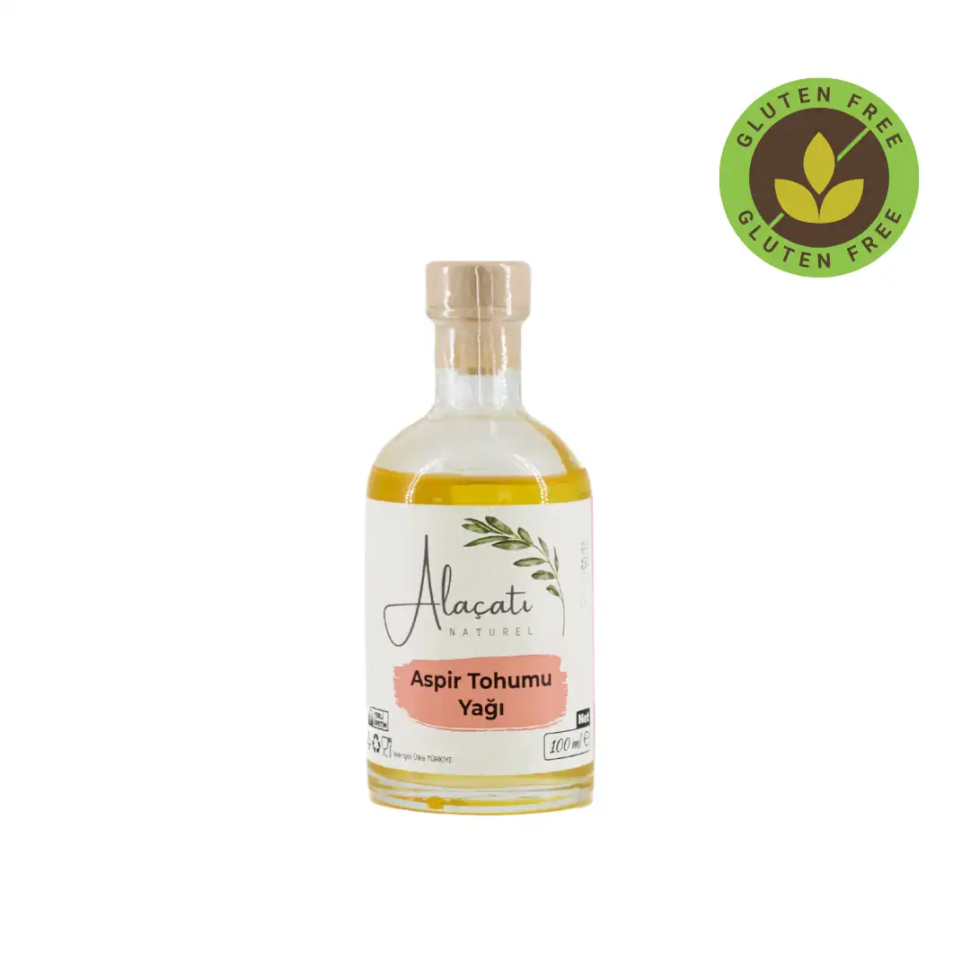 ALAÇATI NATUREL ASPİR TOHUMU YAĞI 100 ML