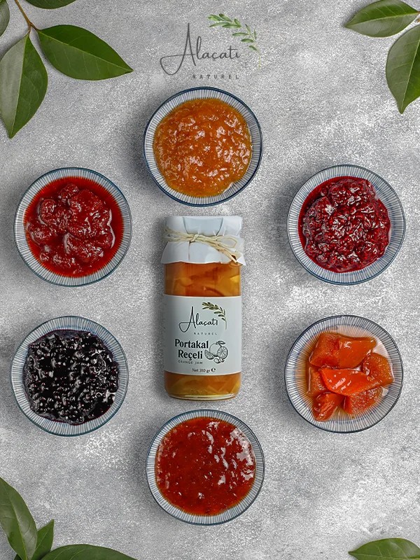 ALAÇATI NATUREL PORTAKAL REÇELİ 300 GR