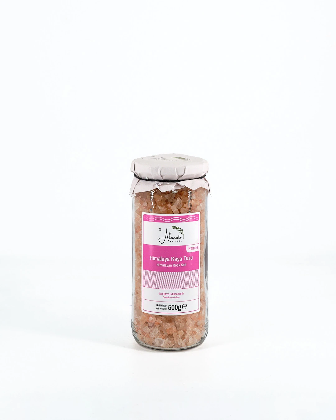 ALAÇATI NATUREL HİMALAYA PEMBE KAYA TUZU