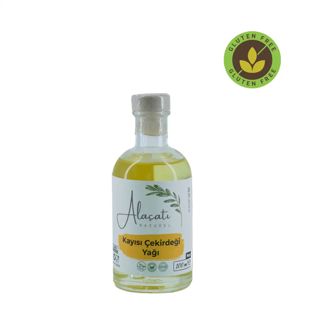 ALAÇATI NATUREL KAYISI ÇEKİRDEĞİ YAĞI 100 ML