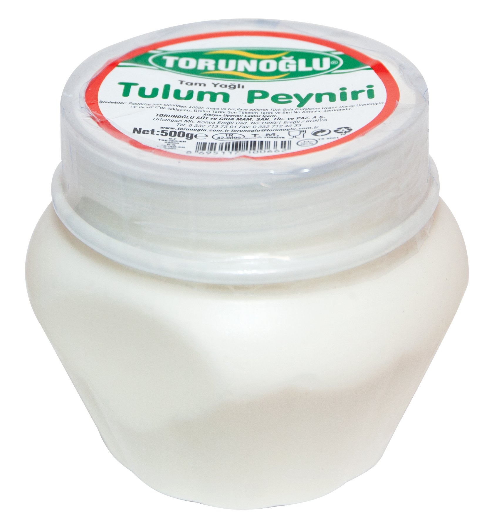 TORUNOĞLU TULUM PEYNİR 500 GR