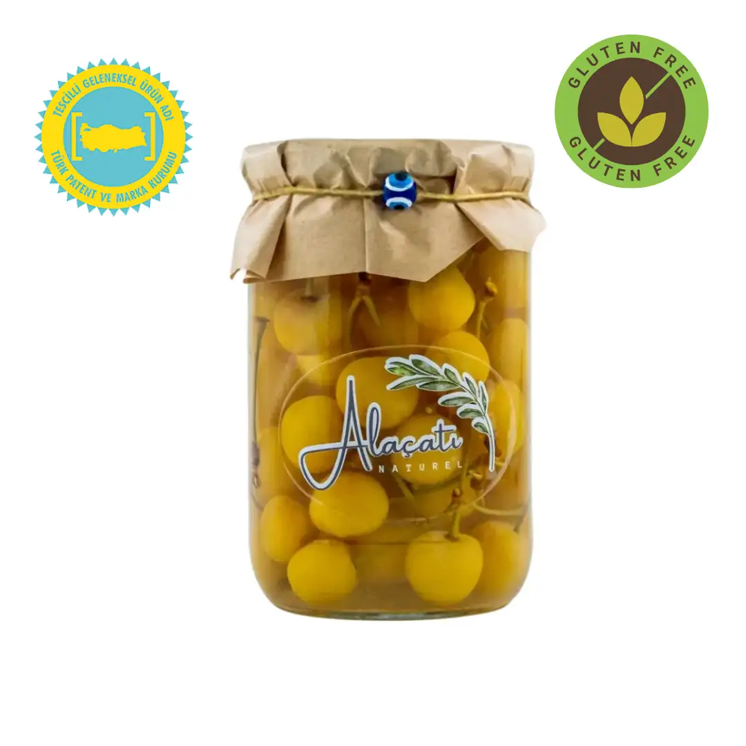 ALAÇATI NATUREL SARI KİRAZ TURŞUSU
