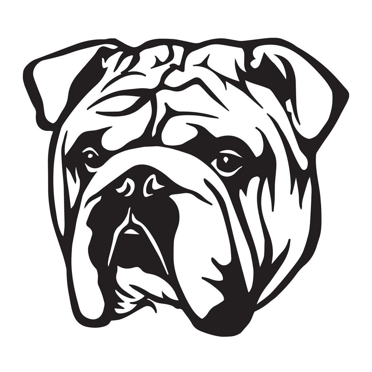 Bulldog Irkı Duvar Dekoru