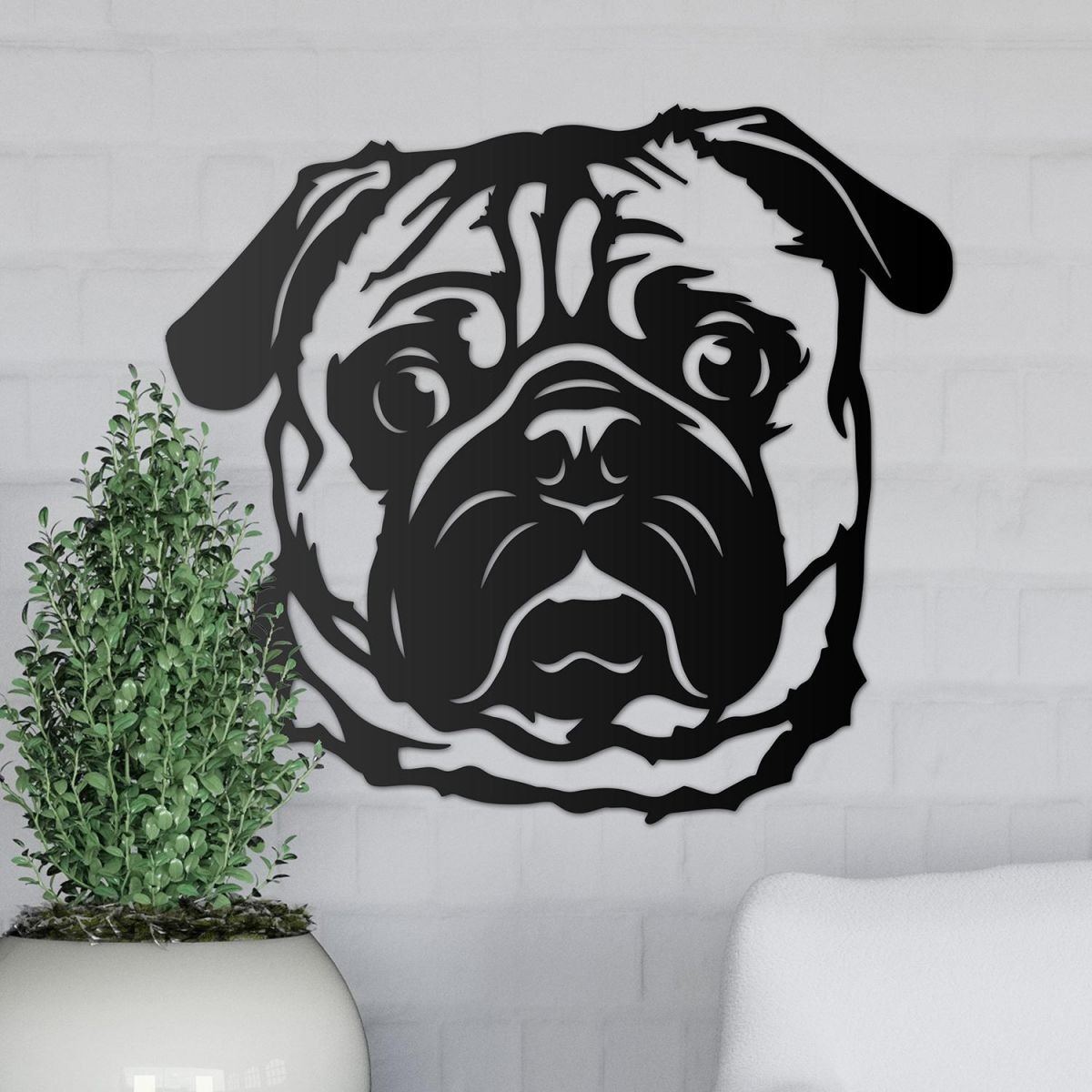 Pug Irk Duvar Dekoru