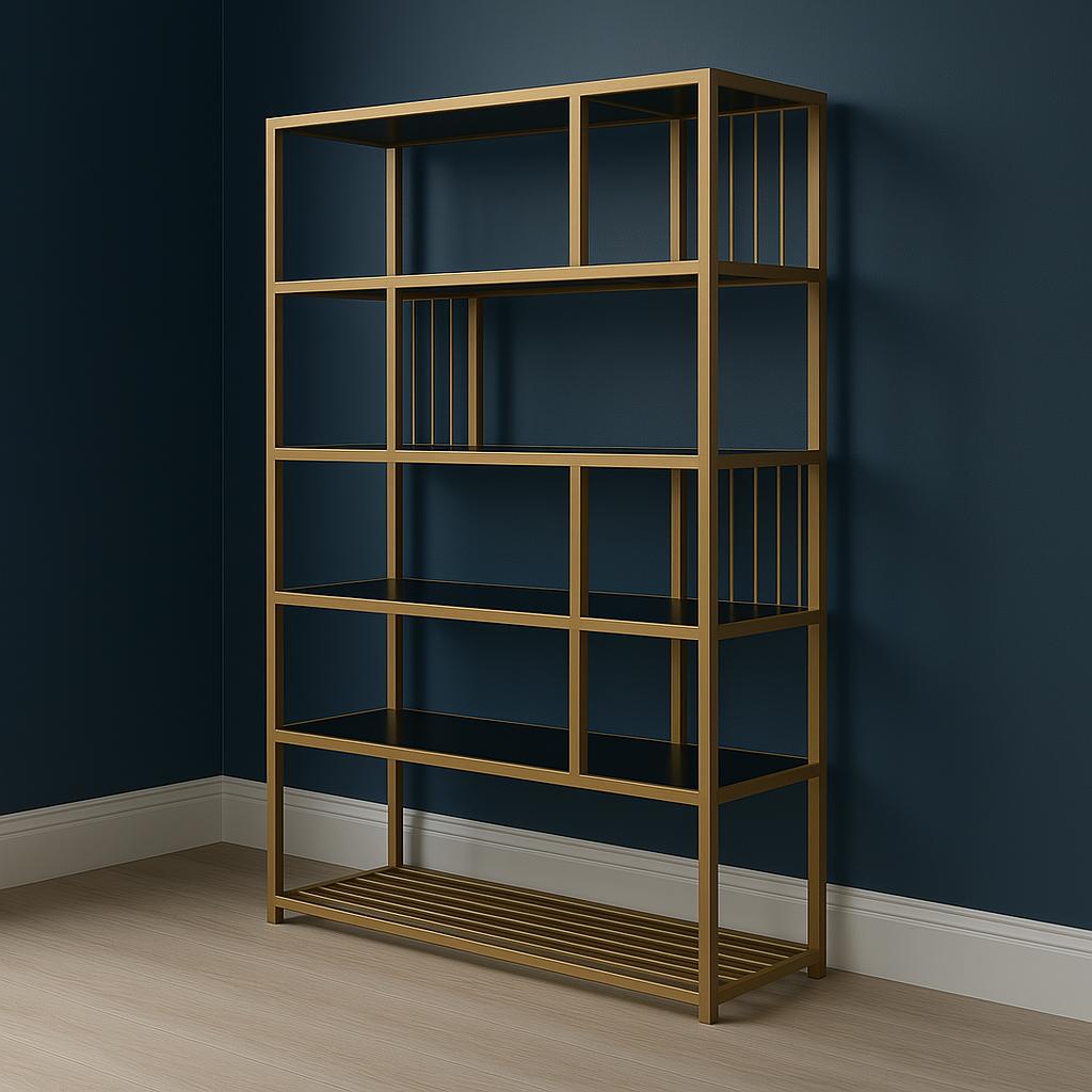 Viola Gold Metal Kitaplık