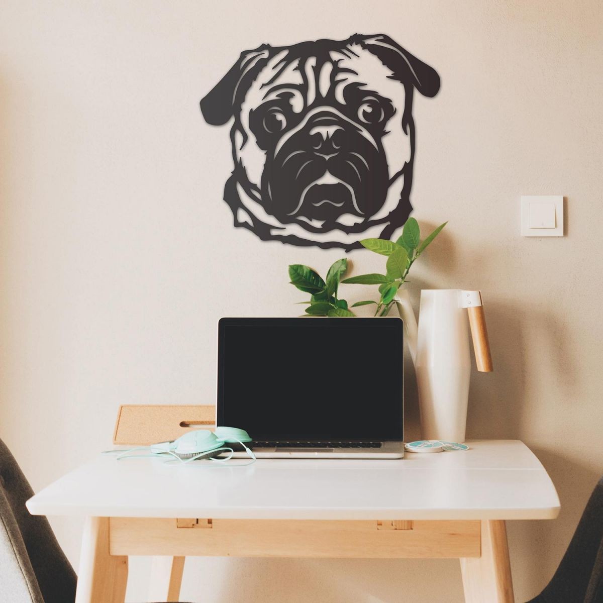Pug Irk Duvar Dekoru