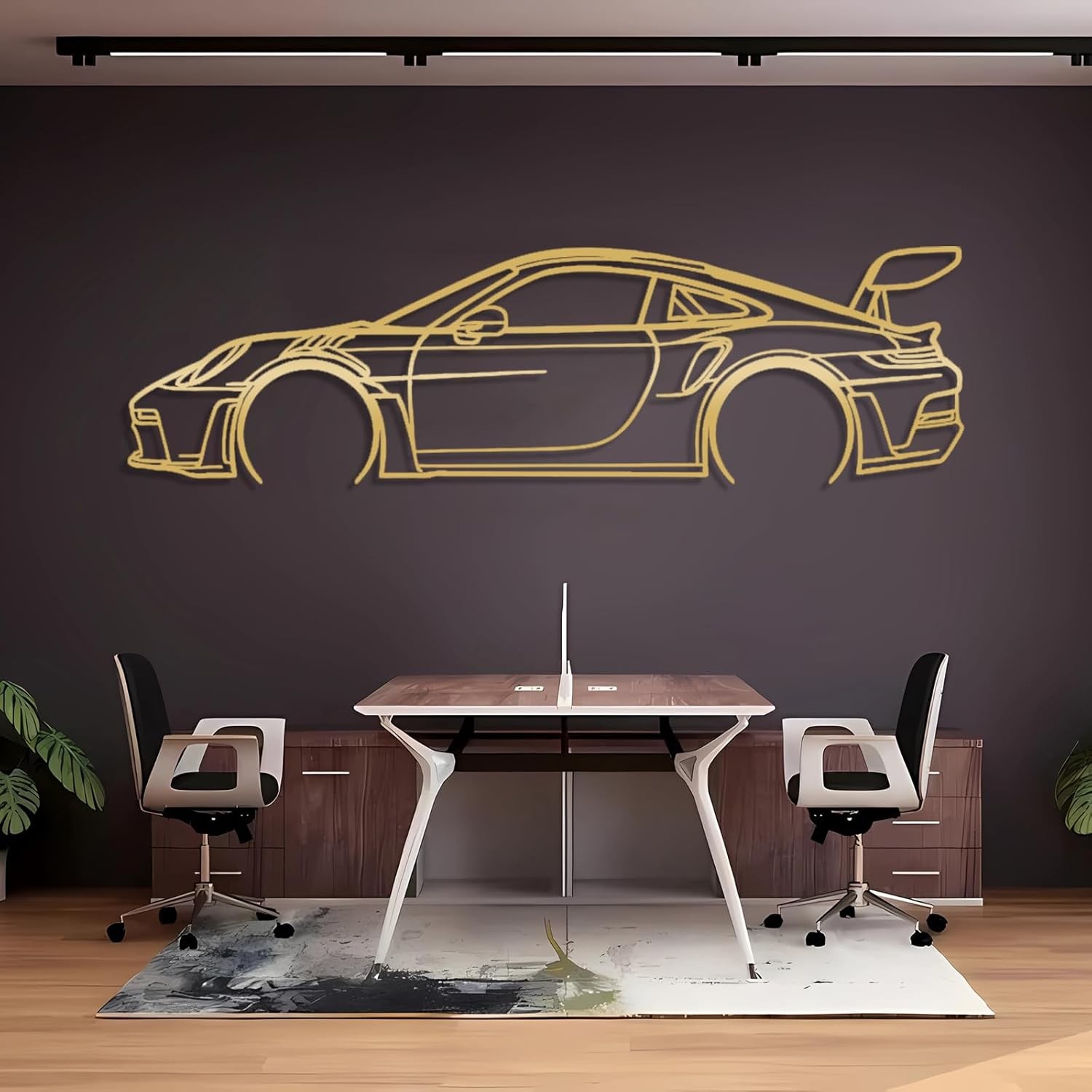 2023 911 (992) GT3 RS Metal Silüet