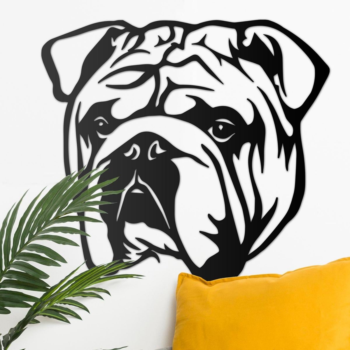 Bulldog Irkı Duvar Dekoru