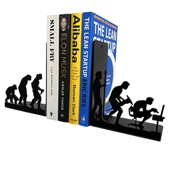 İnsan Evrimi Kitap Tutucu