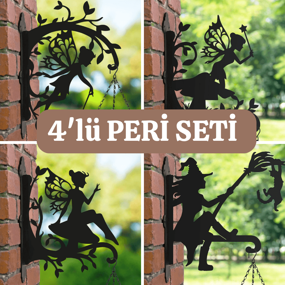 4'lü Peri Çiçeklik Seti