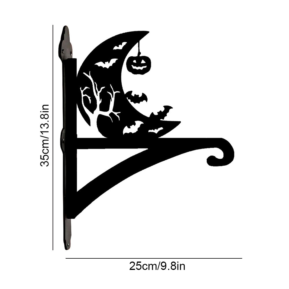 Halloween Moon Çiçeklik Askı Metali